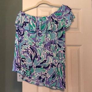 Lilly Pulitzer off shoulder top